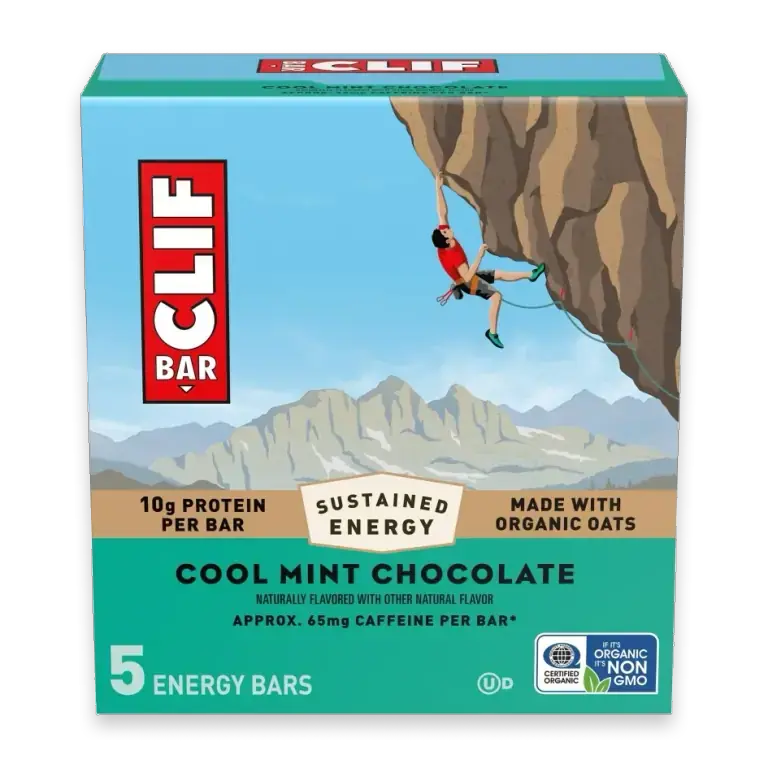 Cool Mint Chocolate with Caffeine Energy Protein Bars