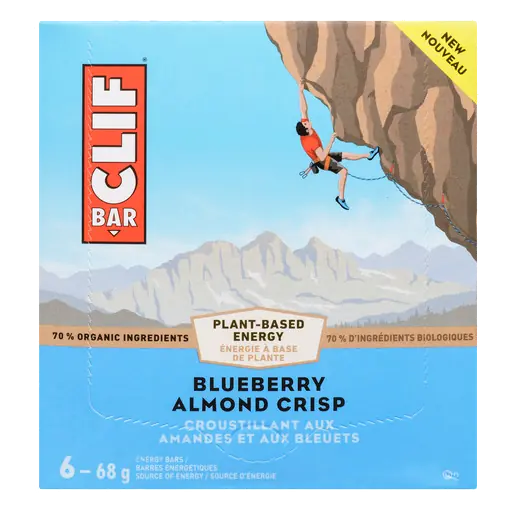 Energy Bar Blueberry Almond Crisp 6 x 68 g
