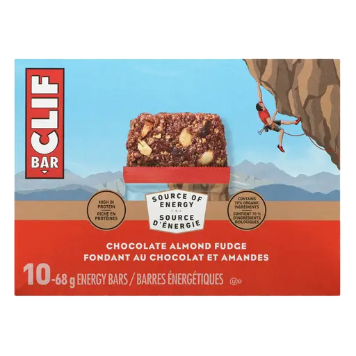 Energy Bar Chocolate Almond Fudge 10 x 68 g