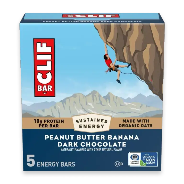 Peanut Butter Banana with Dark Chocolate Energy Protein Bars