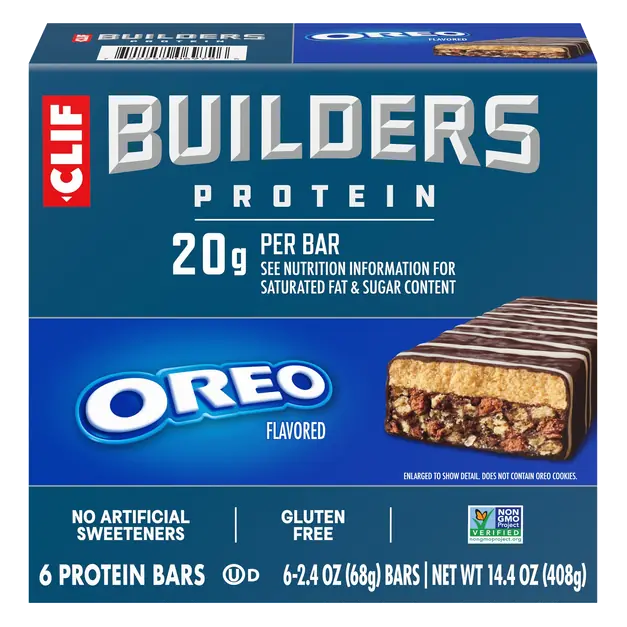 Builders Gluten Free OREO Flavored 20g Protein Bars - 6 ct