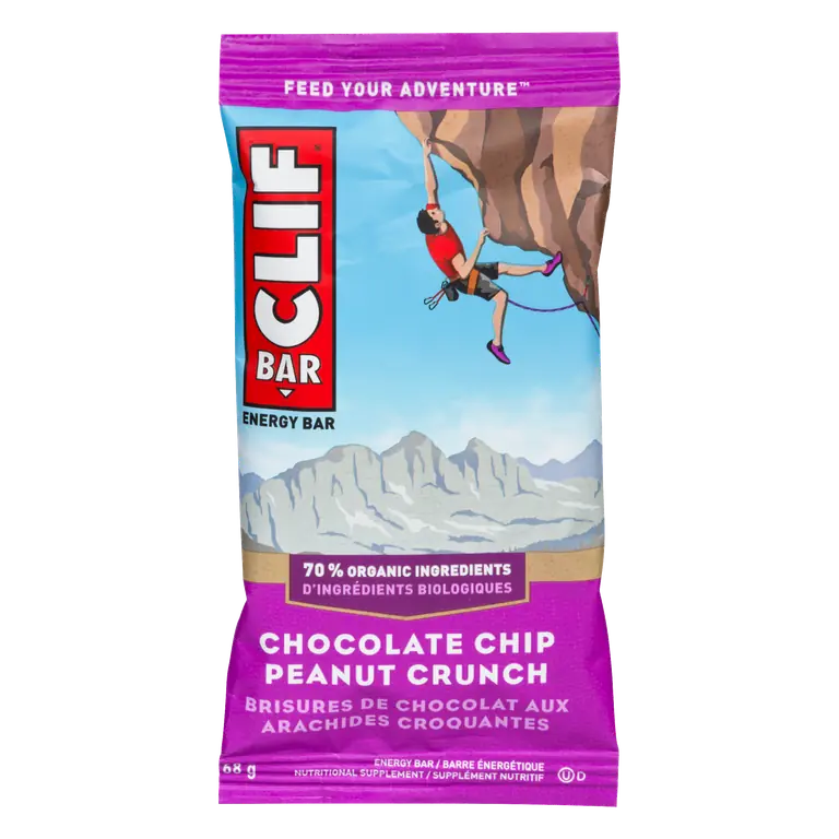Energy Bar Chocolate Chip Peanut Crunch Flavour 68 g