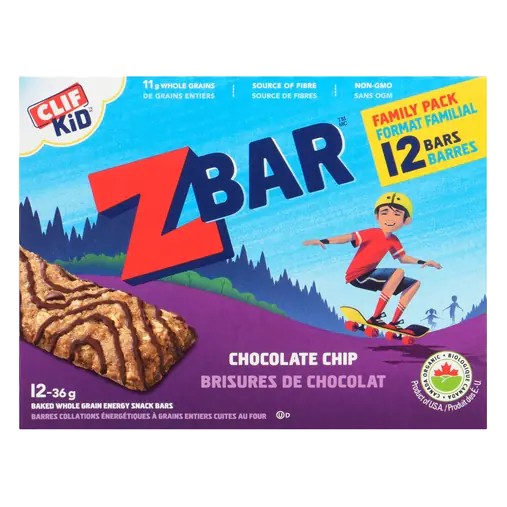 Kid ZBar Bars Chocolate Chip Family Pack 432 g