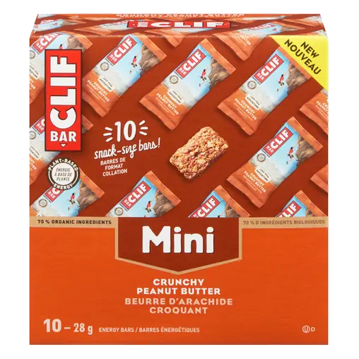 Energy Bar Crunchy Peanut Butter Minis 10 x 28 g