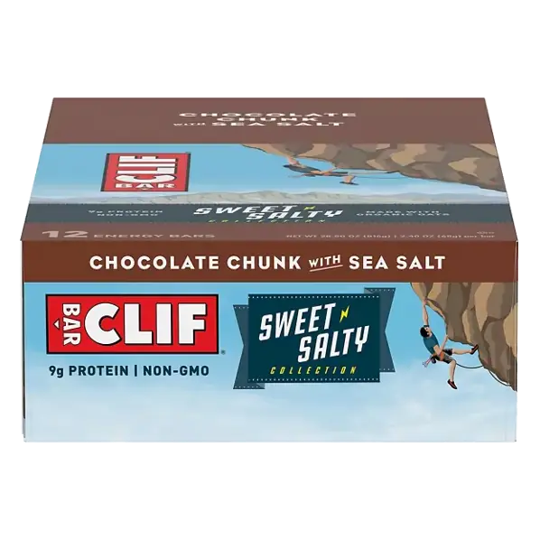 Sweet & Salty Collection Chocolate Chunk with Sea Salt Energy Bars
