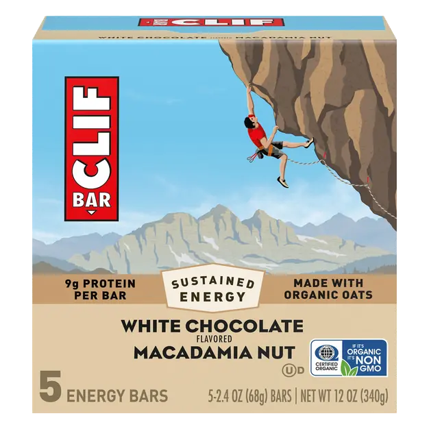 White Chocolate Macadamia Nut Protein Energy Bars - 5 ct