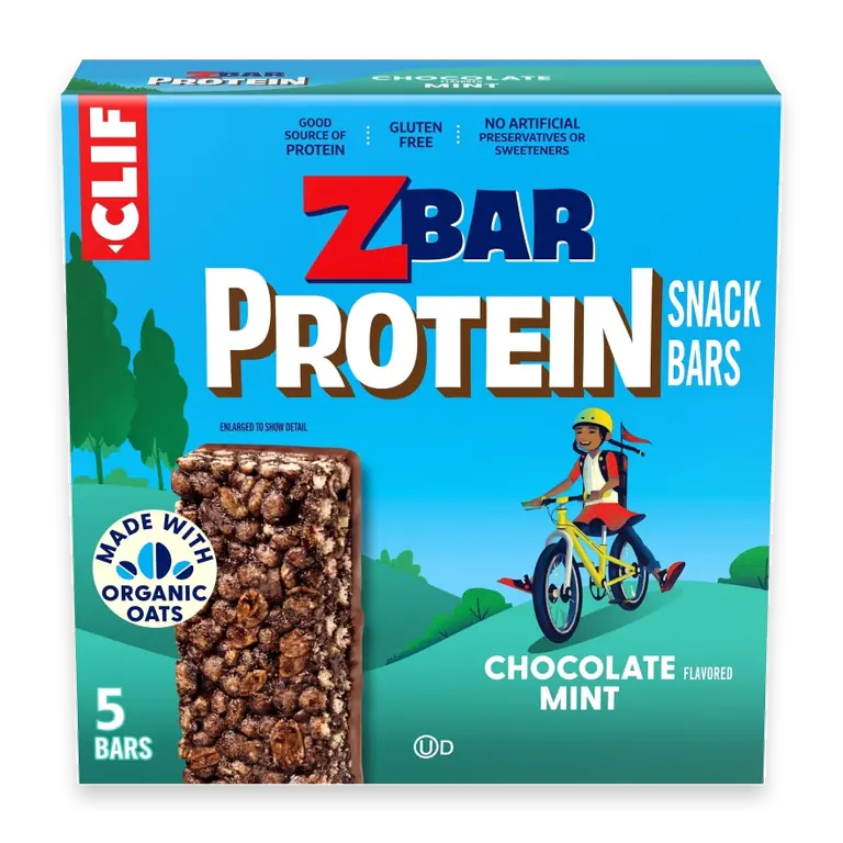 Zbar Protein Chocolate Mint Snack Bars