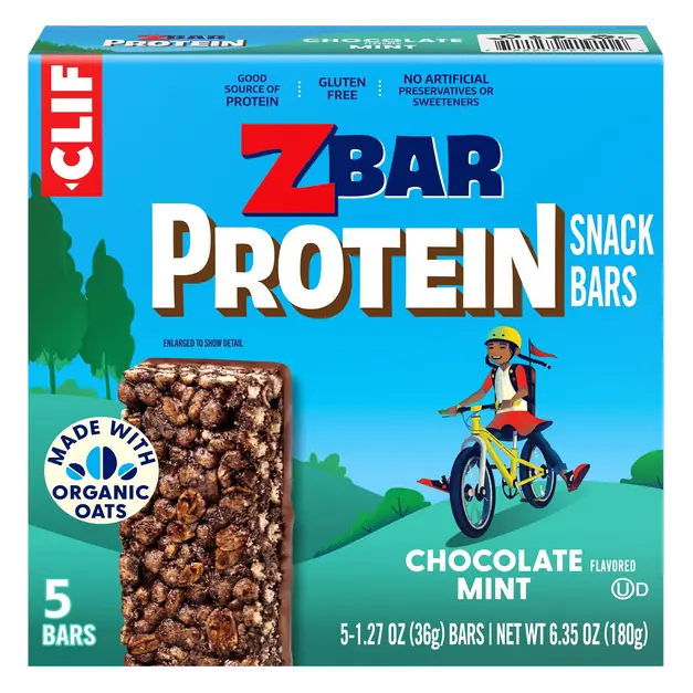 Chocolate Mint Protein Snack Bars - 5 ct