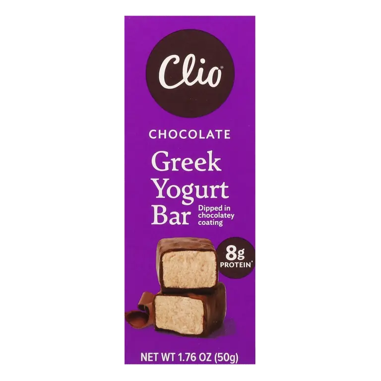 Chocolate Greek Yogurt Bar in Chocolatey Coating