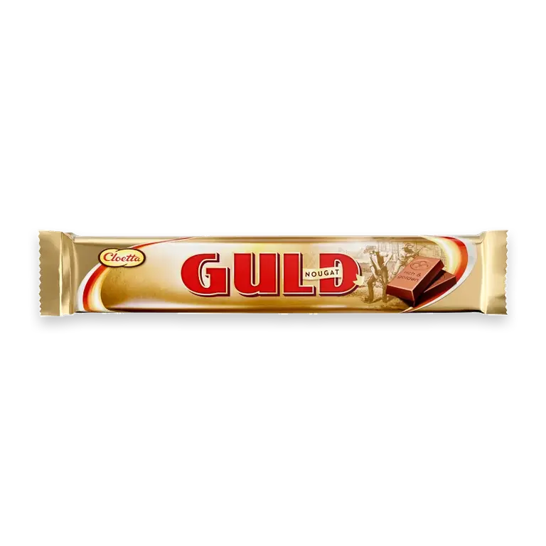 Guldnougat Dubbel 50g