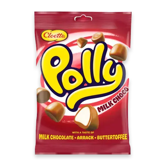 Cloetta Milkchoco Polly Röd
