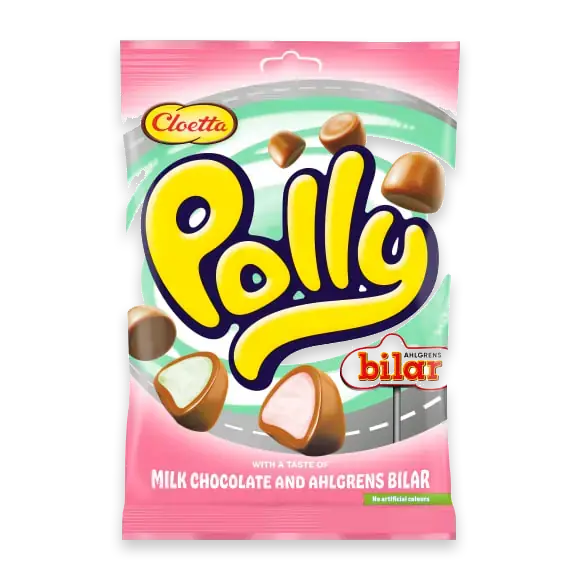Cloetta Polly Ahlgrens Bilar