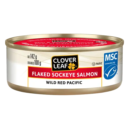 Canned Flaked Salmon Red 142 g