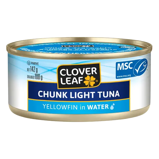 Canned Chunk Light Tuna Yellowfin In Water 142 g