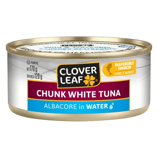 Canned Chunk White Tuna Albacore In Water 170 g