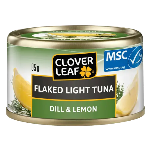 Canned Flaked Light Tuna Lemon & Dill 85 g