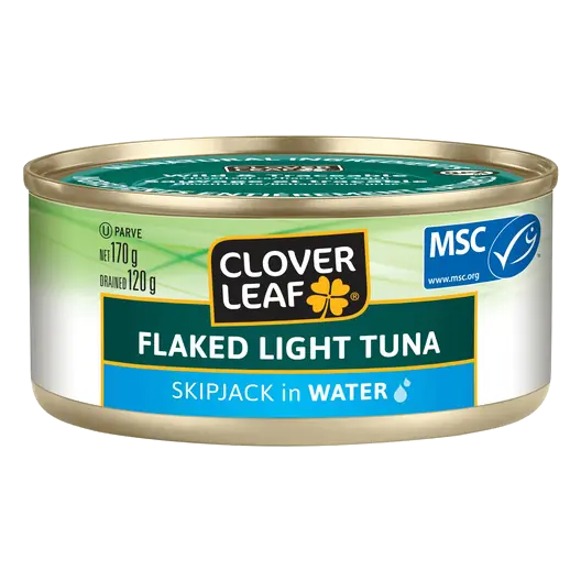 Canned Flaked Light Tuna Skipjack In Water 170 g