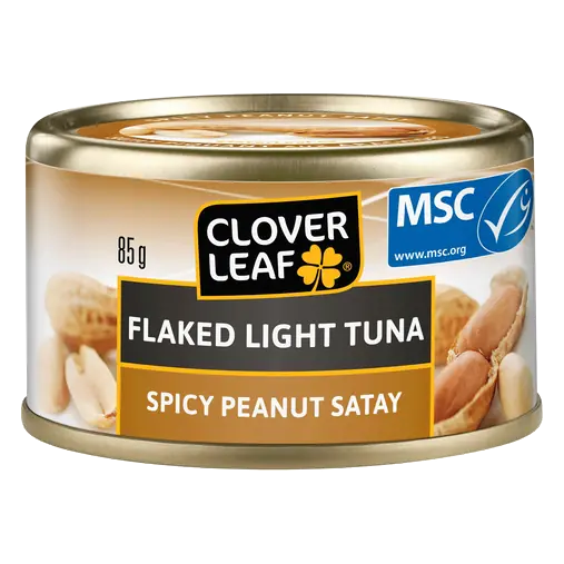 Canned Flaked Light Tuna Spicy Peanut Satay 85 g