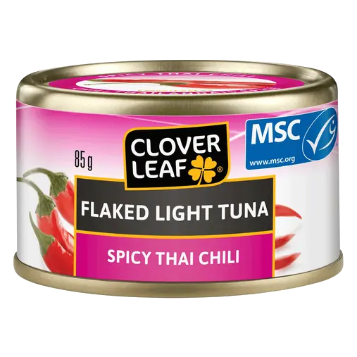 Canned Flaked Light Tuna Spicy Thai Chili 85 g