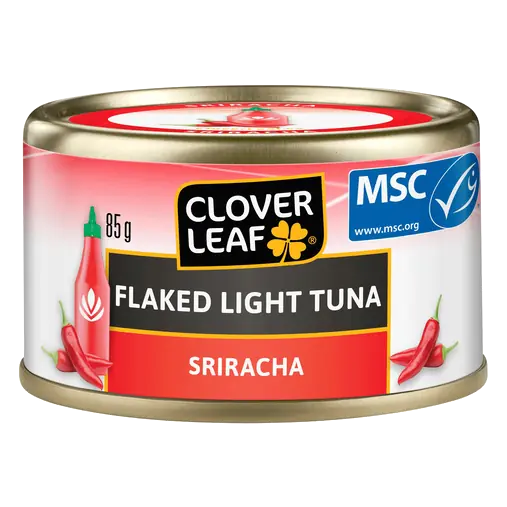Canned Flaked Light Tuna Sriracha 85 g