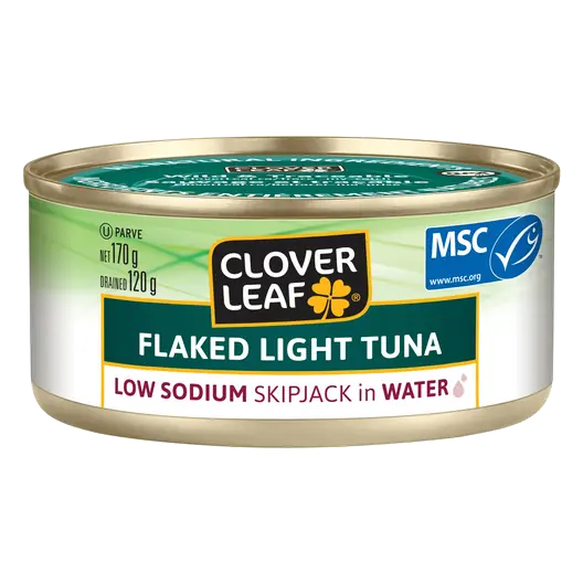 Canned Flaked Tuna Skipjack In Water Low Sodium 170 g
