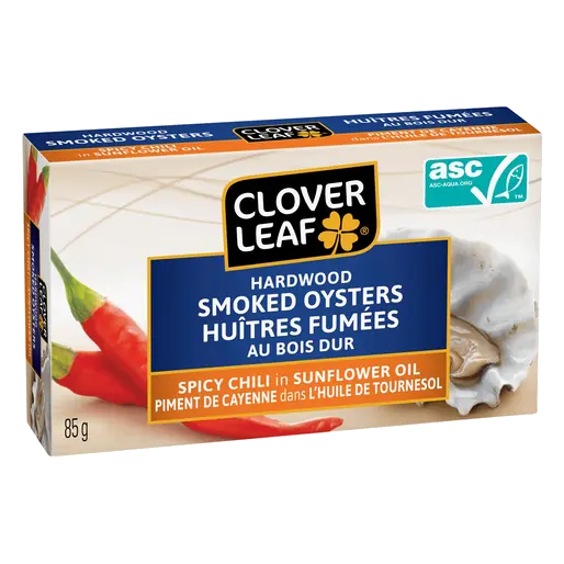 Canned Smoked Oysters Spicy Chili 85 g