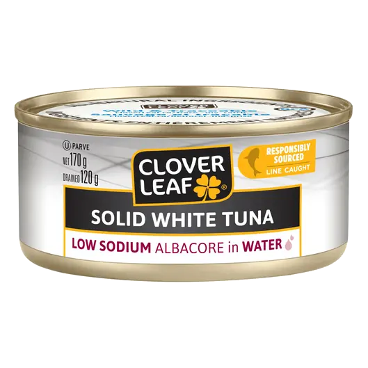 Canned Solid White Tuna Low Sodium 170 g