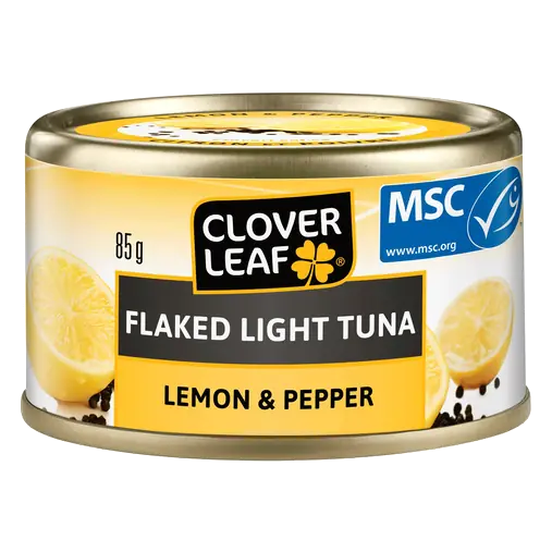 Flaked Light Tuna Lemon & Pepper 85 g