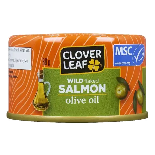 Wild Flaked Salmon Olive Oil 80 g