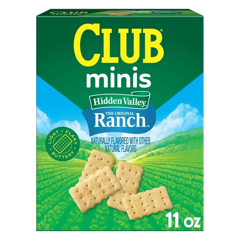Club Hidden Valley Crackers Buttermilk Ranch, 11oz