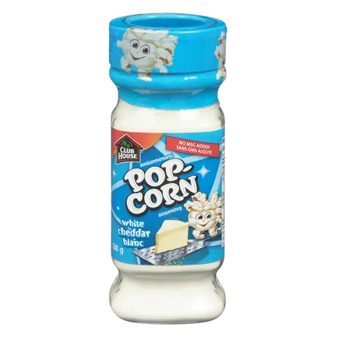 Pop-Corn Seasoning White Cheddar 130 g