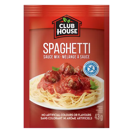 Gluten-Free Seasoning Mix Spaghetti Sauce 43 g