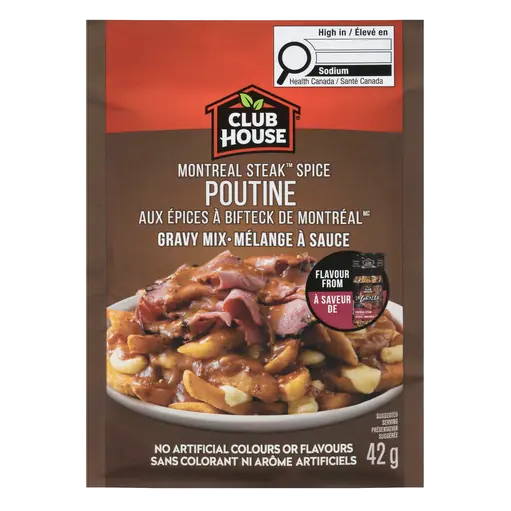Gravy Mix Montreal Steak Spice Poutine 42 g