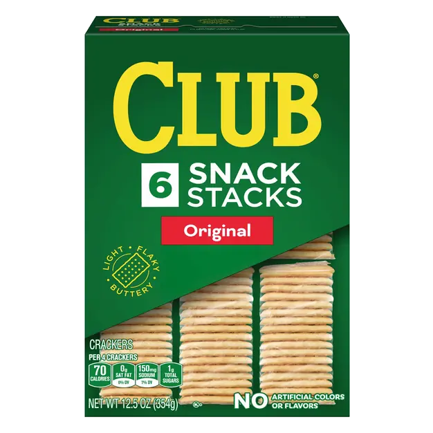 Original Crackers Snack Stacks - 6 ct