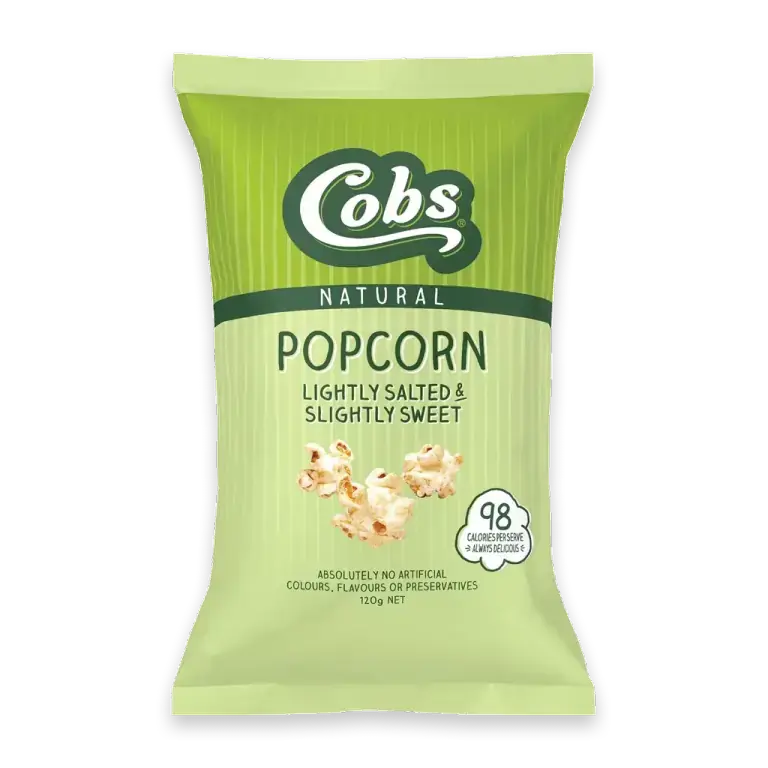 Natural Popcorn Lightly Salted Slightly Sweet