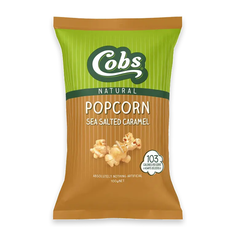Natural Popcorn Sea Salted Caramel