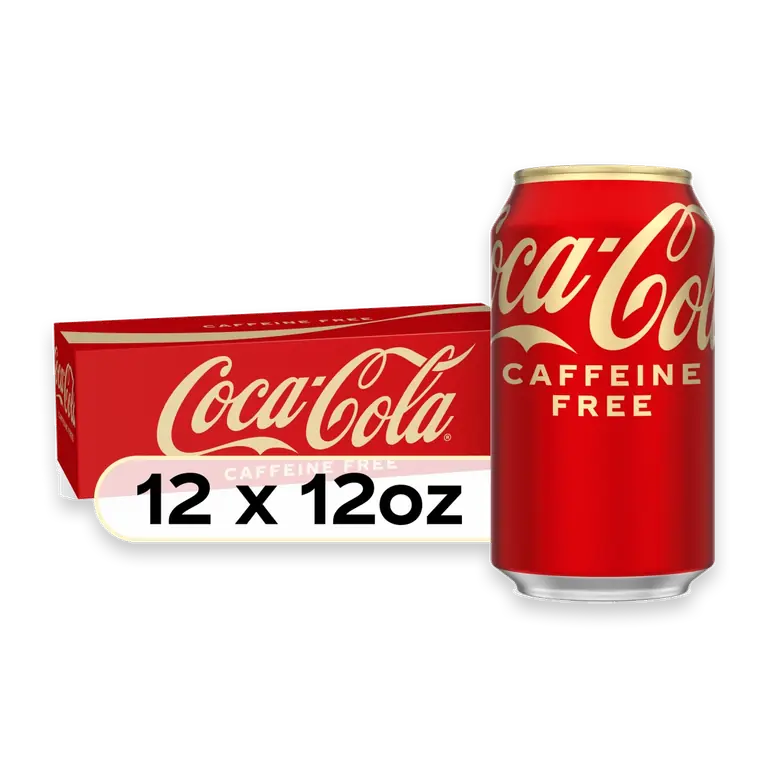 Caffeine-Free Soda Cans
