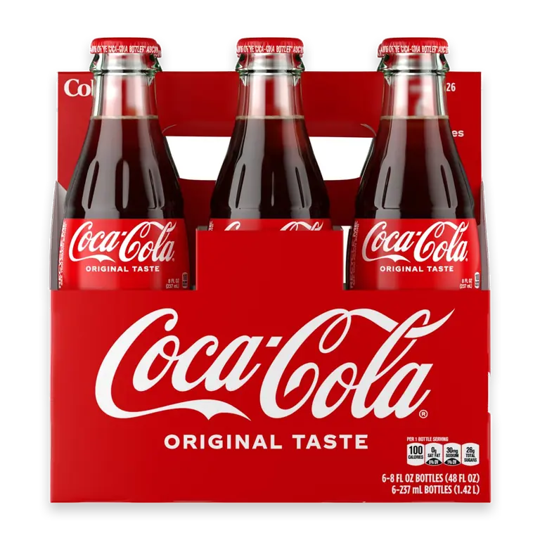 Cane Sugar Glass Bottles Multipack