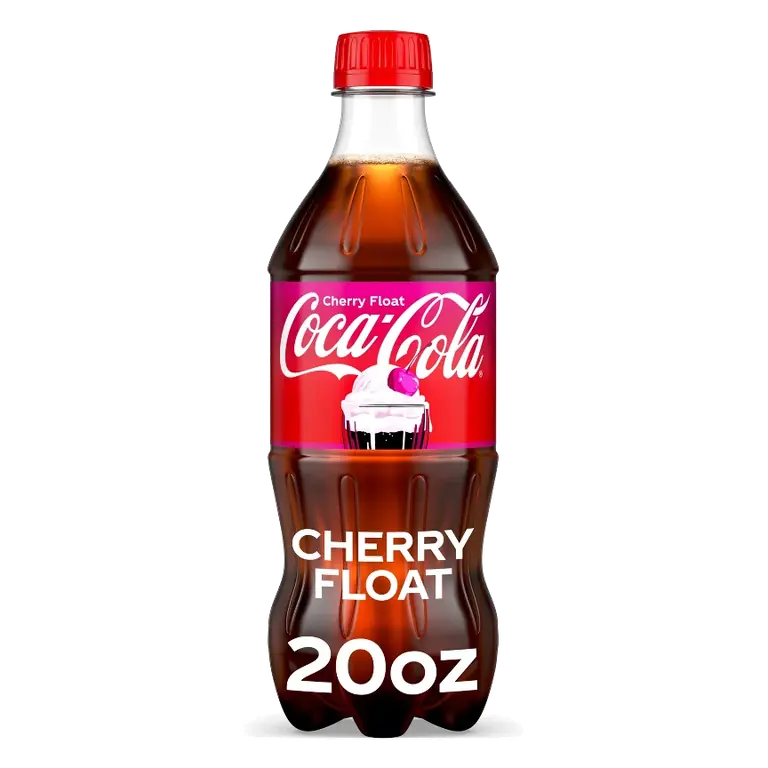 Coca-Cola Cherry Float Soda, 20oz Bottle