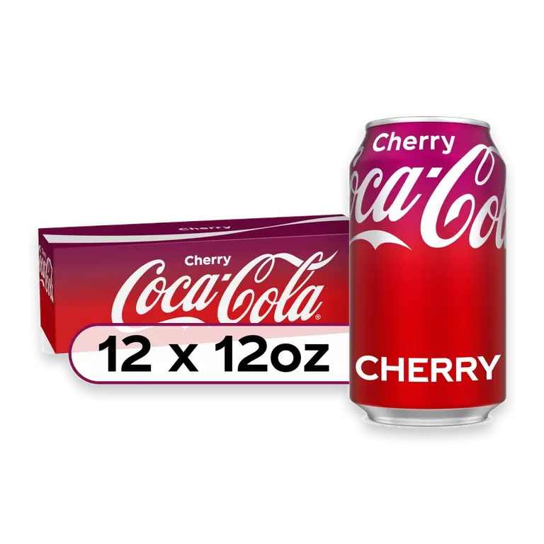 Cherry Soda Cans
