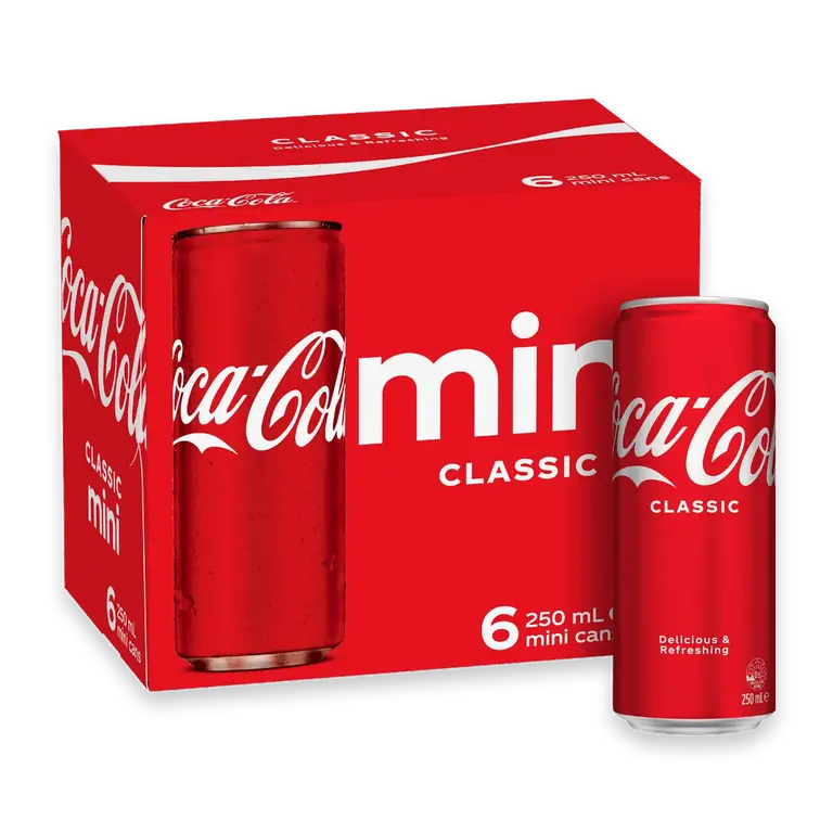 Classic Soft Drink Mini Cans