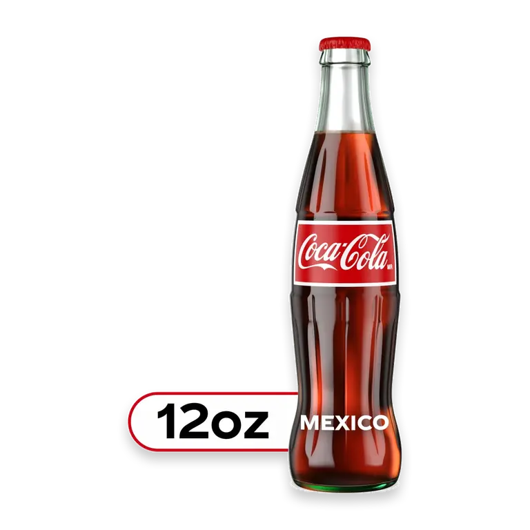 de Mexico Soda Glass Bottle