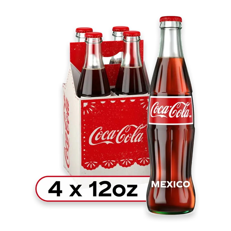 de Mexico Soda Glass Bottles