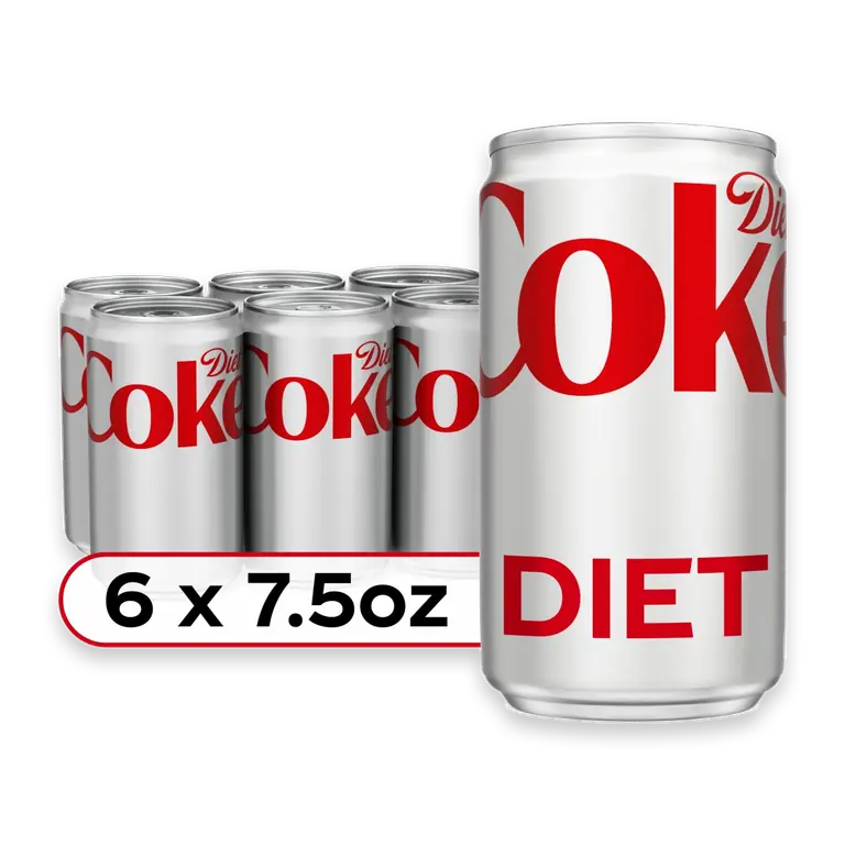 Diet Coke Soda Mini Can