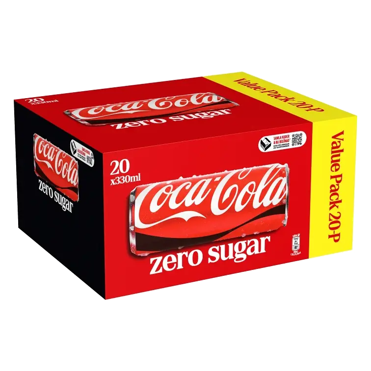 Läsk Cola zero 20-p 33cl