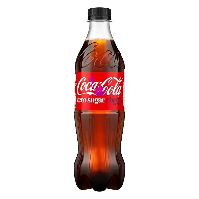 Läsk Cola Zero Cherry 50cl