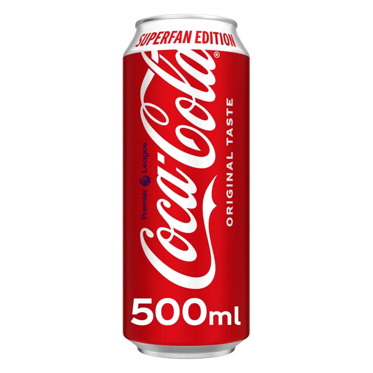 Coca-Cola Original Taste 500ml Superfan Can