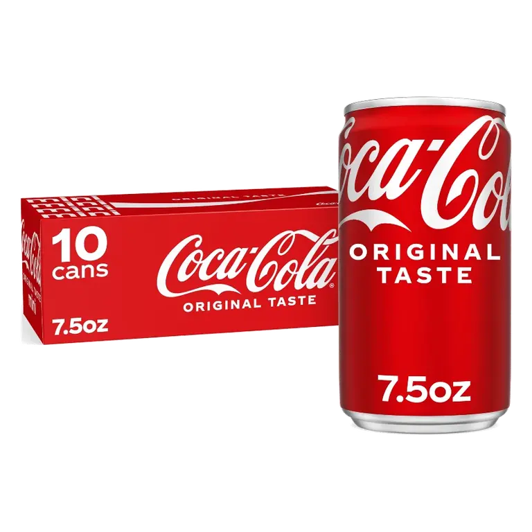 Coca-Cola Soda, 10pk/7.5 fl oz Mini-Cans