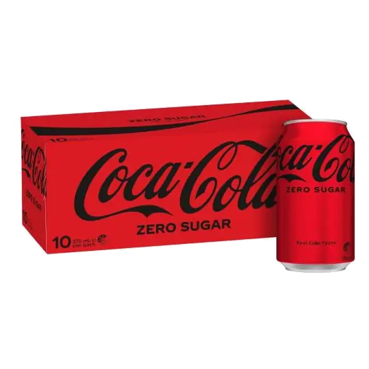 Zero Sugar Coke 10x375ml
