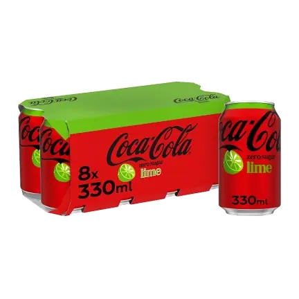 Zero Sugar Lime Cans